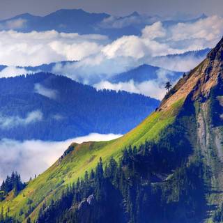 Mountaintop wallpaper