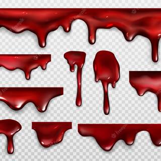 Dripping blood wallpaper