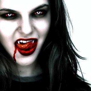 Dripping blood wallpaper