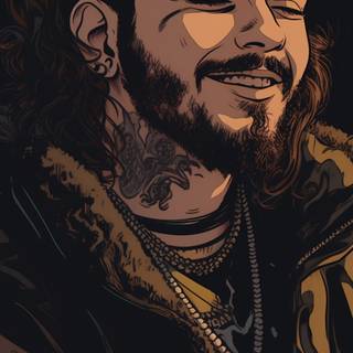 Post Malone 2023 wallpaper