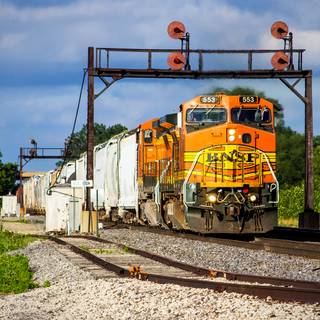 Summer train wallpaper