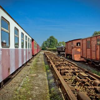 Summer train wallpaper