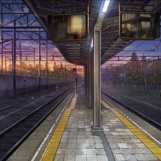 Summer train wallpaper