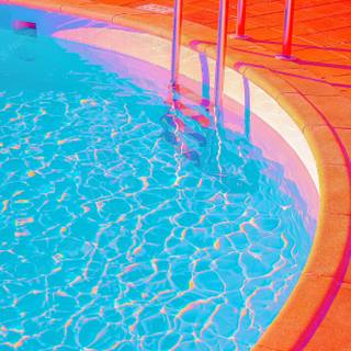 Summer pool aesthetic wallpaper