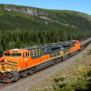 Summer train wallpaper