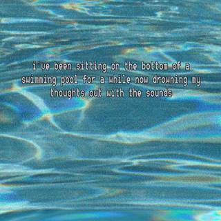 Summer pool aesthetic wallpaper