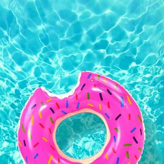 Summer pool aesthetic wallpaper