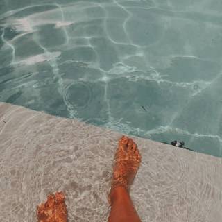 Summer pool aesthetic wallpaper