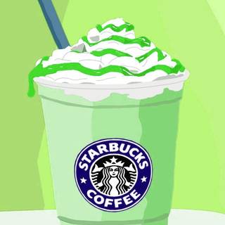 Cute Starbucks summer wallpaper