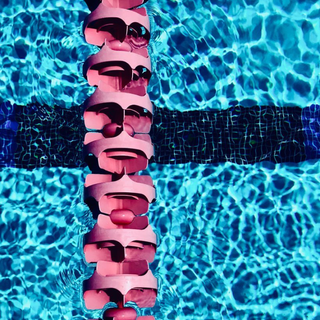 Summer pool aesthetic wallpaper