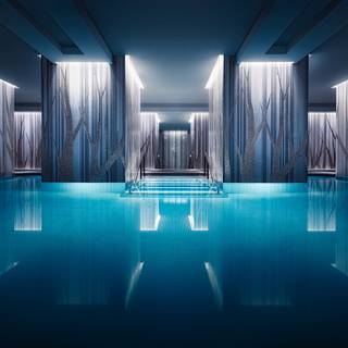 Summer pool aesthetic wallpaper