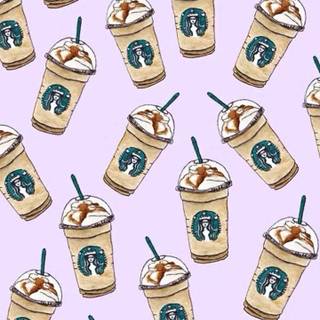 Cute Starbucks summer wallpaper