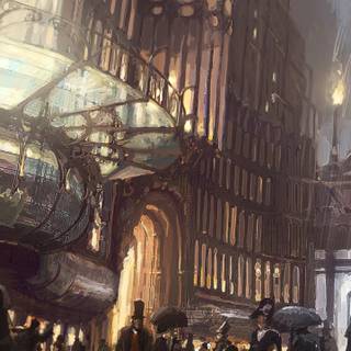 Steampunk 4k phone wallpaper