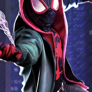 Mobile Spider-Man 4k wallpaper