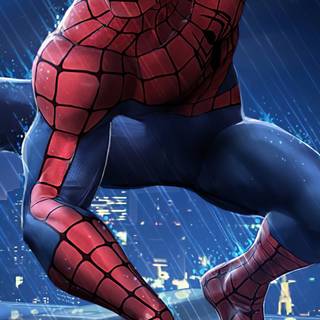 Mobile Spider-Man 4k wallpaper