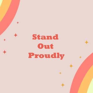 Rainbow flowers preppy wallpaper