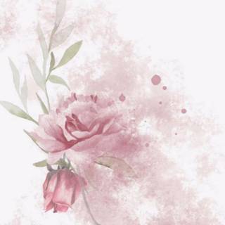 Anime cute flower wallpaper