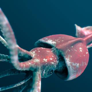 Colossal squid wallpaper