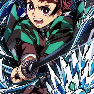 Demon Slayer phone Tanjiro wallpaper