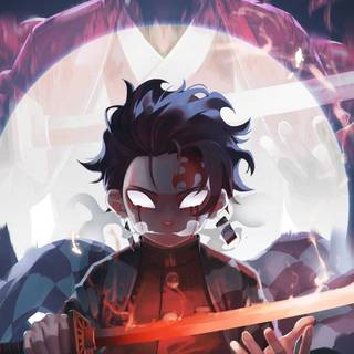 Demon Slayer phone Tanjiro wallpaper