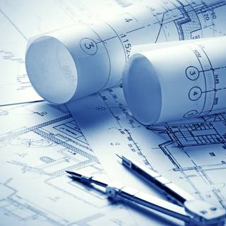 Mechanical drawing wallpaper