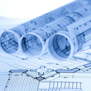 Mechanical drawing wallpaper