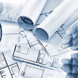Mechanical drawing wallpaper