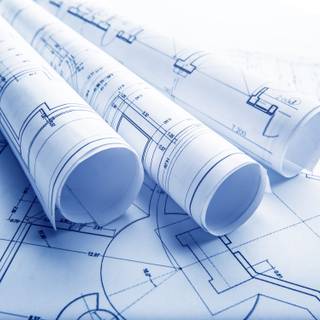 Mechanical drawing wallpaper