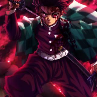 Demon Slayer phone Tanjiro wallpaper