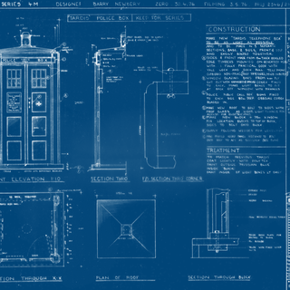 Mechanical drawing wallpaper
