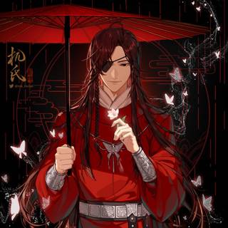 Hua Cheng phone wallpaper