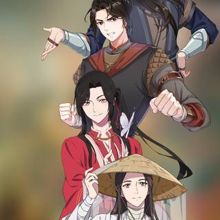 Hua Cheng phone wallpaper