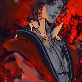 Hua Cheng phone wallpaper