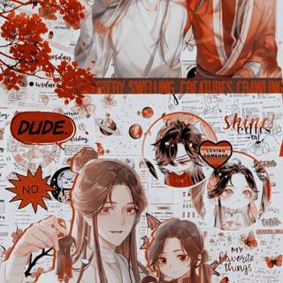 Hua Cheng phone wallpaper