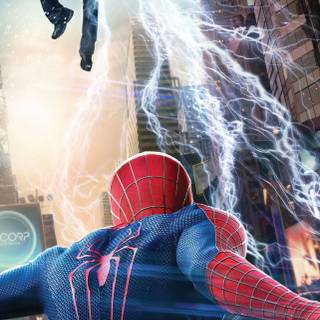 Spider Man fighting wallpaper