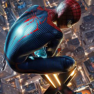 Spider Man fighting wallpaper