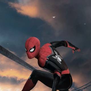 Spider Man fighting wallpaper
