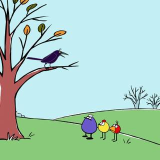 Peep and the Big Wide World wallpaper