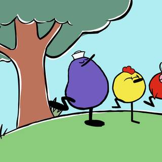 Peep and the Big Wide World wallpaper