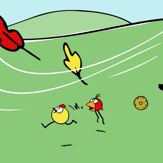 Peep and the Big Wide World wallpaper