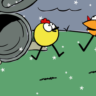 Peep and the Big Wide World wallpaper