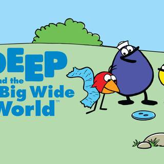 Peep and the Big Wide World wallpaper