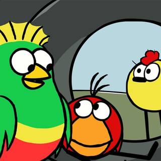 Peep and the Big Wide World wallpaper