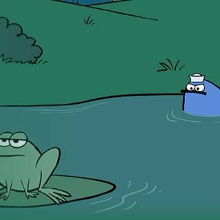 Peep and the Big Wide World wallpaper