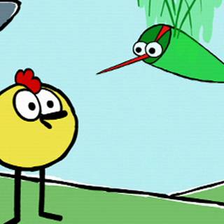 Peep and the Big Wide World wallpaper