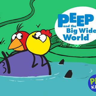 Peep and the Big Wide World wallpaper