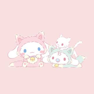 My Melody and Cinnamoroll wallpaper
