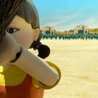 Squid Game Chromebook wallpaper