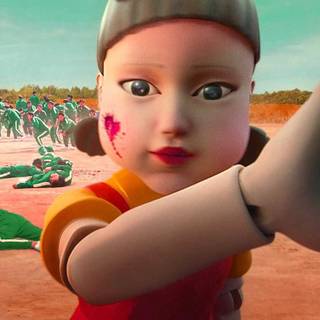 Squid Game Chromebook wallpaper