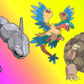 Rock type Pokémon wallpaper